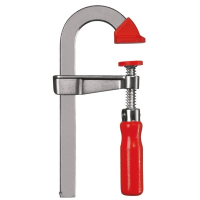 Bessey Light Duty Chrome Finish F Clamp 100 mm x 50 mm Jaw Opening LMU10/5