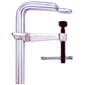 Bessey Heavy-Duty Chrome Finish Steel 400 mm x 175 mm F Clamp with 22 kN Clamping Force STB40M