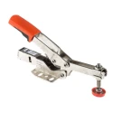 Bessey 40 mm Chrome Finish Self Adjusting Toggle Clamp with 2.5 kN Clamping Force STC-HH50