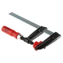 Bessey Black Finish 200 mm x 80 mm F Clamp with 5.5 kN Clamping Force TGRC20B8