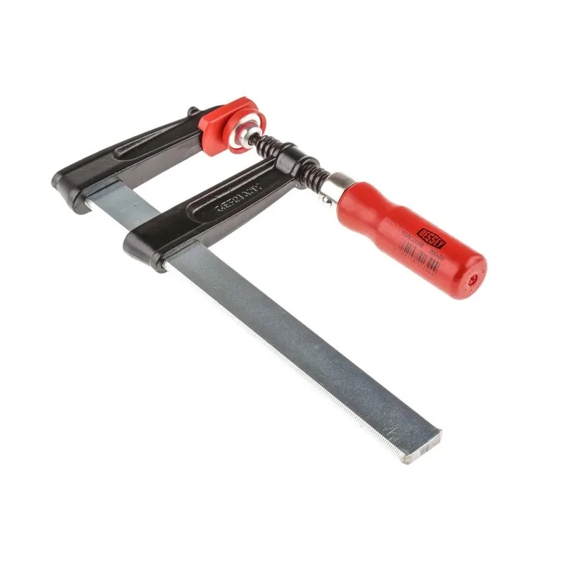 Bessey Black Finish 200 mm x 80 mm F Clamp with 5.5 kN Clamping Force TGRC20B8