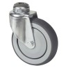 Tente Swivel Castor 160 kg Load Capacity 125 mm Wheel Diameter Polypropylene 2340PIP125P30-13