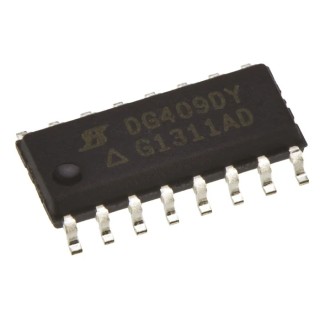 Vishay 4 CMOS Quad SPST Multiplexer 16-Pin SOIC DG413LEDY-GE3