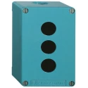 Schneider Electric Grey Glass Reinforced Plastic Harmony XAP Push Button Enclosure 16 Hole 22 mm Diameter XAPA3116