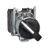 Schneider Electric Harmony XB4 Stay Put Handle Rotary Selector Switch NC + NO 2 Positions XB4BD25EX