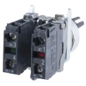 Schneider Electric Harmony XB4 Stay Put Handle Rotary Selector Switch NC + NO 2 Positions XB4BD25EX