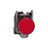 Schneider Electric Panel Mount Red LED Pilot Light Harmony XB4 22 mm Cutout 120V AC Metal Body Round XB4BVG4