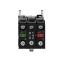 Schneider Electric Harmony XB4 Series Illuminated Pushbutton Switch, Green, 230V, Spring Return, Panel Mount, 22 XB4BW33M5