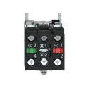 Schneider Electric Harmony XB4 Series Illuminated Orange Push Button Switch, Spring Return, Panel Mount, 22 mm XB4BW35M5