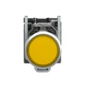 Schneider Electric Harmony XB4 Series Illuminated Orange Push Button Switch, Spring Return, Panel Mount, 22 mm XB4BW35M5
