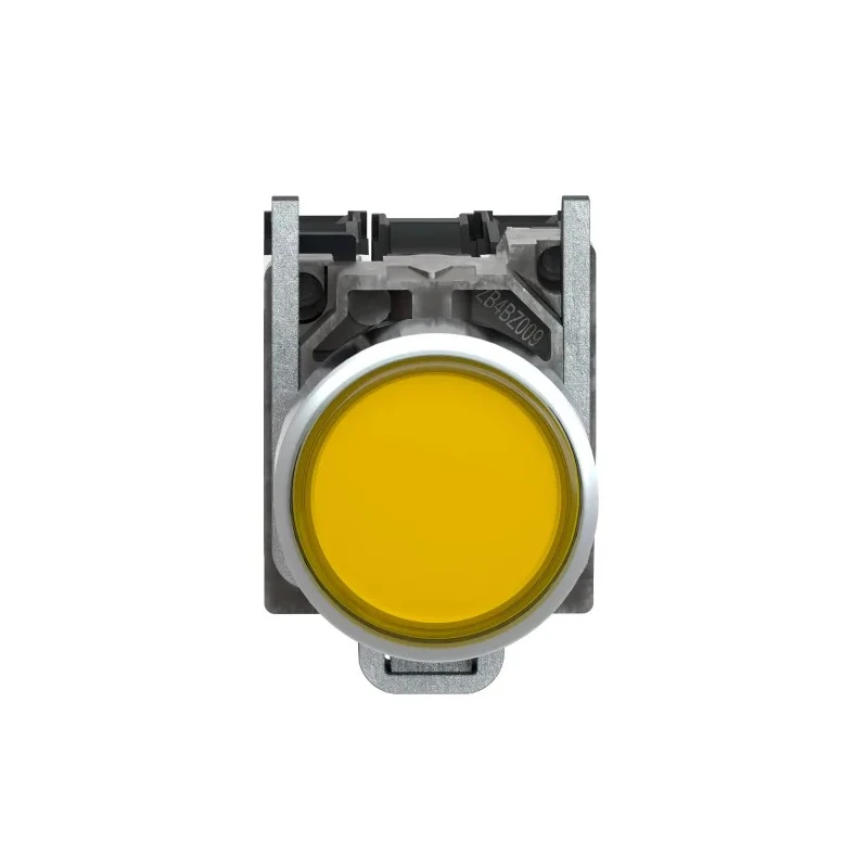 Schneider Electric Harmony XB4 Series Illuminated Orange Push Button Switch, Spring Return, Panel Mount, 22 mm XB4BW35M5