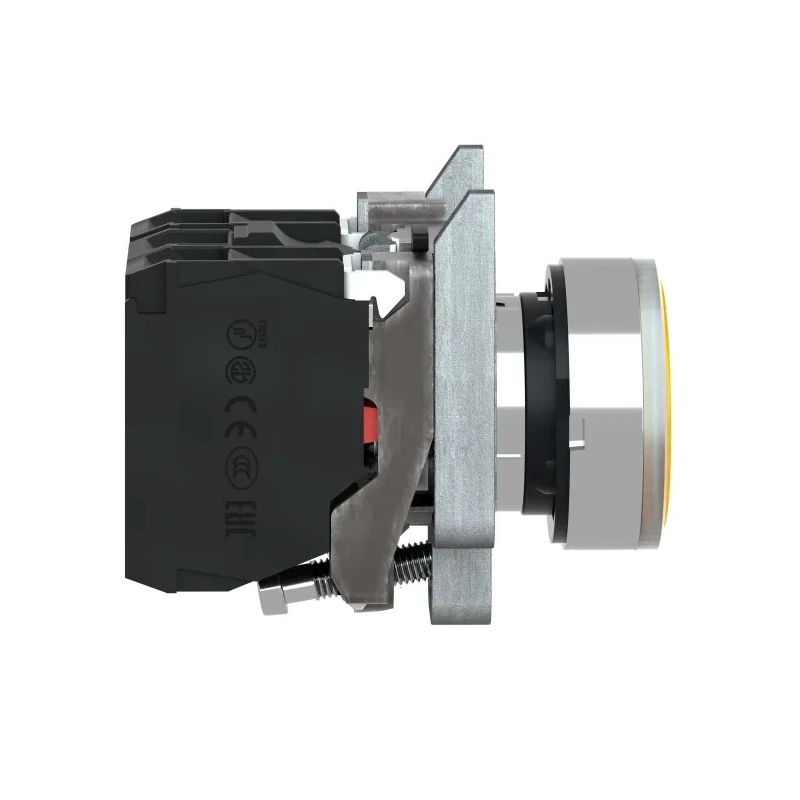 Schneider Electric Harmony XB4 Series Illuminated Push Button Switch Spring Return Panel Mount 22 mm Cutout SPDT XB4BW35G5