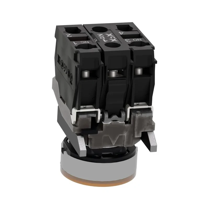 Schneider Electric Harmony XB4 Series Illuminated Push Button Switch Spring Return Panel Mount 22 mm Cutout SPDT XB4BW35G5