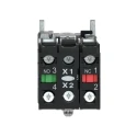 Schneider Electric Harmony XB4 Series Illuminated Push Button Switch, Spring Return, Panel Mount, 22 mm Cutout XB4BW34G5