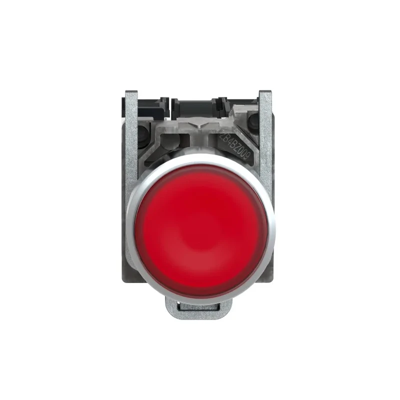 Schneider Electric Harmony XB4 Series Illuminated Push Button Switch, Spring Return, Panel Mount, 22 mm Cutout XB4BW34G5