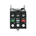 Schneider Electric Harmony XB4 Series Illuminated Push Button Switch, Spring Return, Panel Mount, 22 mm Cutout XB4BW34G5