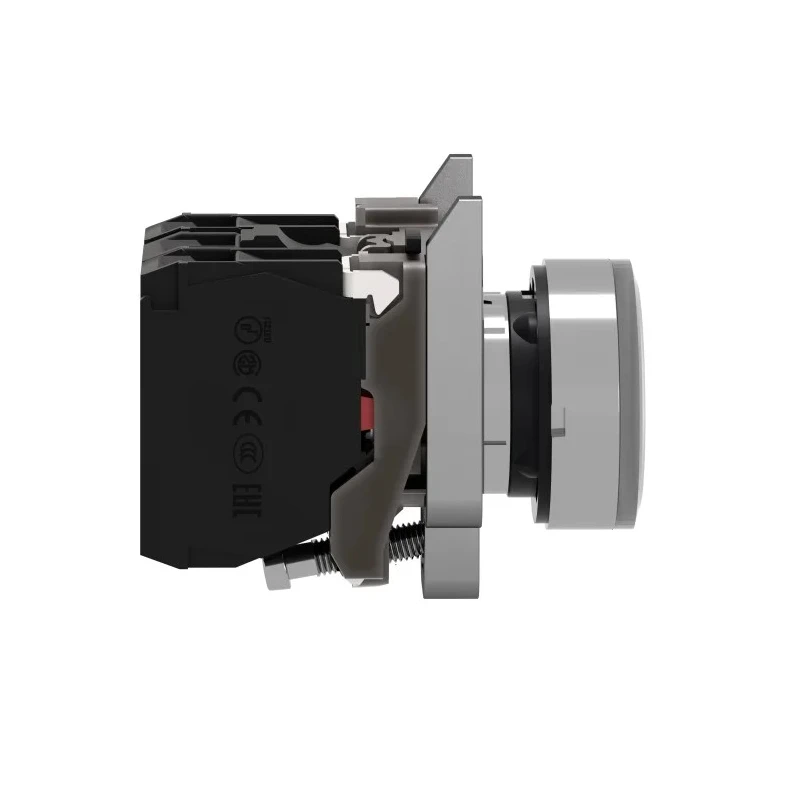Schneider Electric Harmony XB4 Series Illuminated Push Button Switch, Spring Return, 22 mm Panel Cutout, SPDT XB4BW31G5