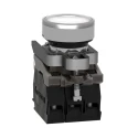 Schneider Electric Harmony XB4 Series Illuminated Push Button Switch, Spring Return, 22 mm Panel Cutout, SPDT XB4BW31G5