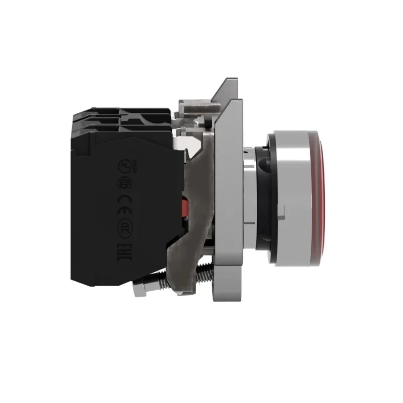 Schneider Electric Harmony XB4 Series Illuminated Push Button Switch, Spring Return, Panel Mount, 22 mm Cutout XB4BW34G5