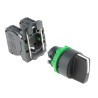 Schneider Electric Selector Switch 3 Positions with 2 NO Contacts 22.5mm Cutout Diameter IP67 IP69K XB5AD33