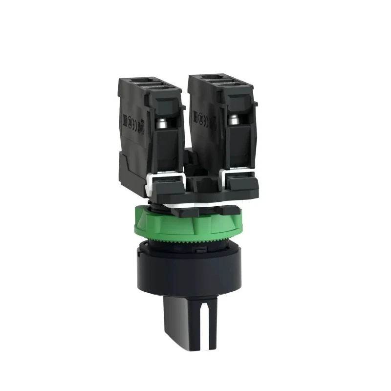 Schneider Electric Selector Switch 3 Positions with 2 NO Contacts 22.5mm Cutout Diameter IP67 IP69K XB5AD33