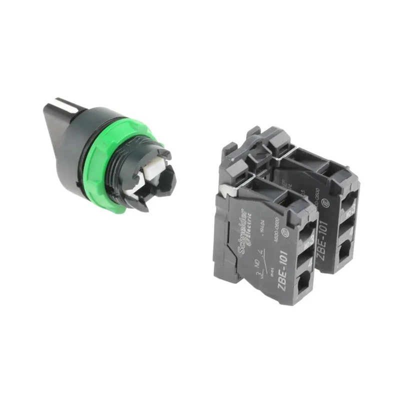 Schneider Electric Selector Switch 3 Positions with 2 NO Contacts 22.5mm Cutout Diameter IP67 IP69K XB5AD33