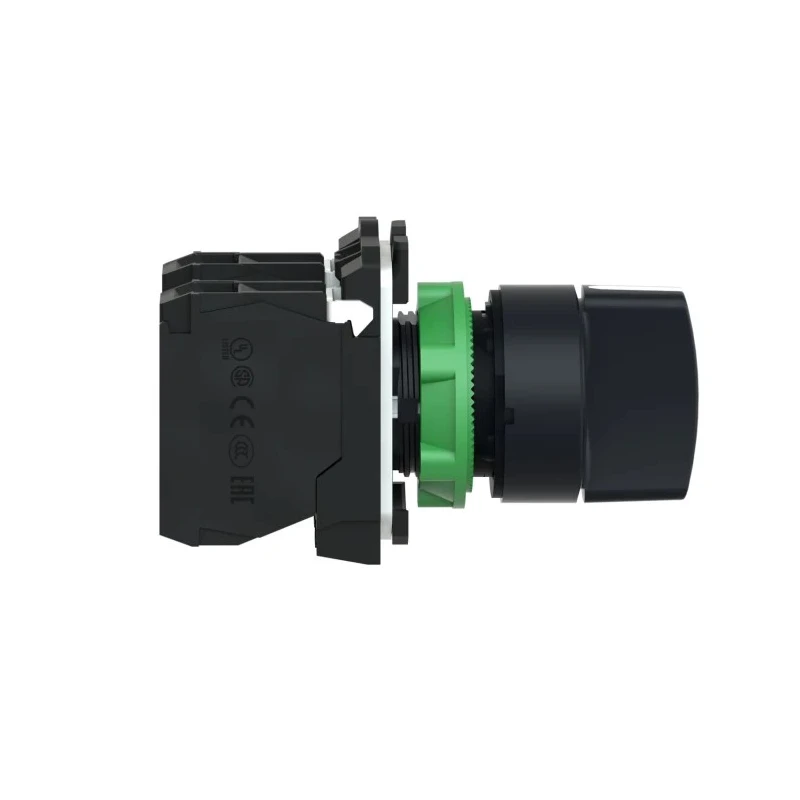 Schneider Electric Selector Switch 3 Positions with 2 NO Contacts 22.5mm Cutout Diameter IP67 IP69K XB5AD33