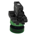 Schneider Electric Panel Mount Green LED Pilot Light Harmony XB5 22 mm Cutout 250V IP67 IP66 XB5AV63