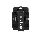 Schneider Electric Panel Mount Green LED Pilot Light Harmony XB5 22 mm Cutout 250V IP67 IP66 XB5AV63