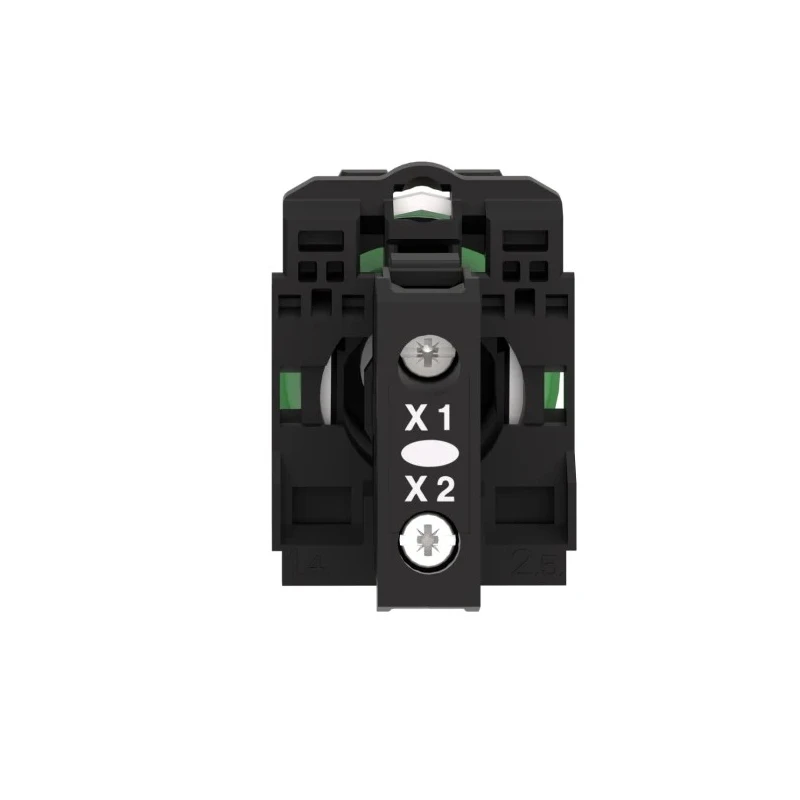 Schneider Electric Panel Mount Green LED Pilot Light Harmony XB5 22 mm Cutout 250V IP67 IP66 XB5AV63