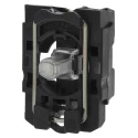 Schneider Electric Panel Mount Red LED Pilot Light 24V ac/dc, 22 mm Cutout, IP67 IP69K IP66, Harmony XB5 XB5AVB4
