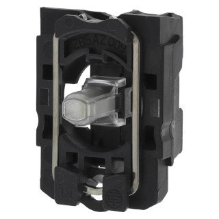 Schneider Electric Panel Mount Red LED Pilot Light 24V ac/dc, 22 mm Cutout, IP67 IP69K IP66, Harmony XB5 XB5AVB4