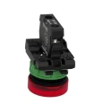 Schneider Electric Panel Mount Red LED Pilot Light 24V ac/dc, 22 mm Cutout, IP67 IP69K IP66, Harmony XB5 XB5AVB4