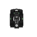 Schneider Electric Panel Mount Green LED Pilot Light Harmony XB5 22 mm Cutout 24V AC/DC IP67 IP69K IP66 Round XB5AVB3