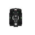 Schneider Electric Panel Mount Orange LED Pilot Light, Harmony XB5, 22 mm Cutout, 24V AC/DC, IP66 IP67, Round XB5AVB5