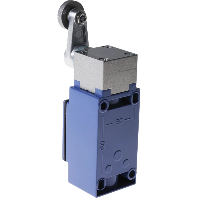 Telemecanique Sensors OsiSense XC Series Roller Lever Limit Switch 1 NO/1 NC IP66 Zinc Alloy Housing 240V AC 3A 