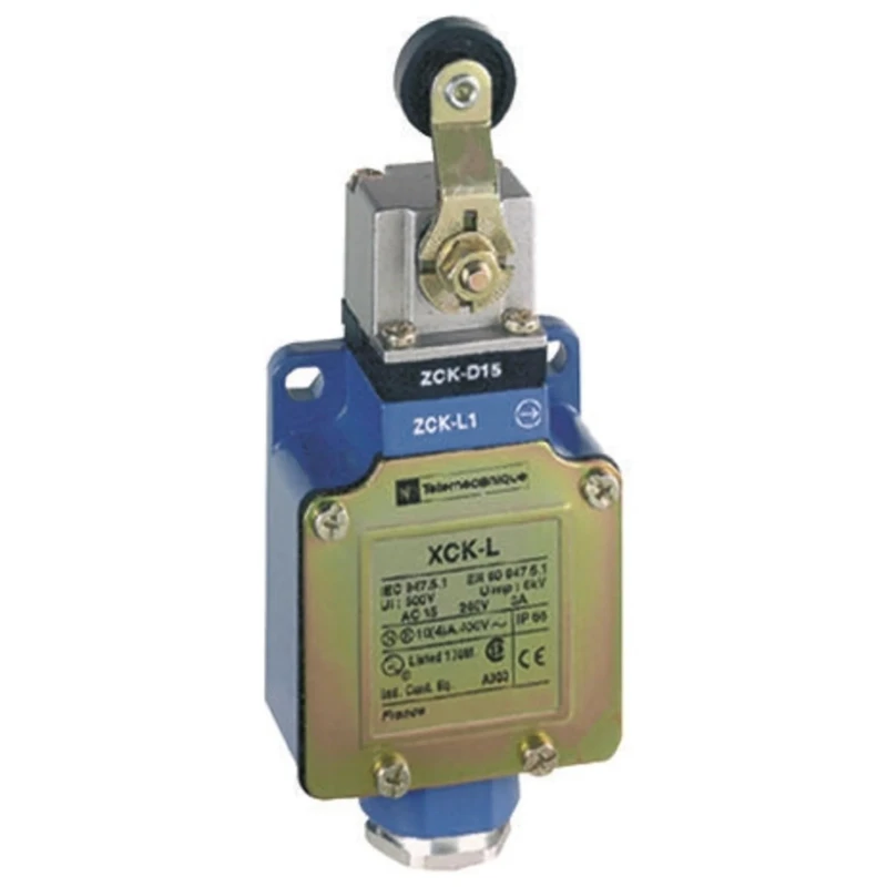 Telemecanique Sensors OsiSense XC Series Roller Plunger Limit Switch, 1 NO/1 NC, IP66, Zinc Alloy Housing, 240V AC, 3A 