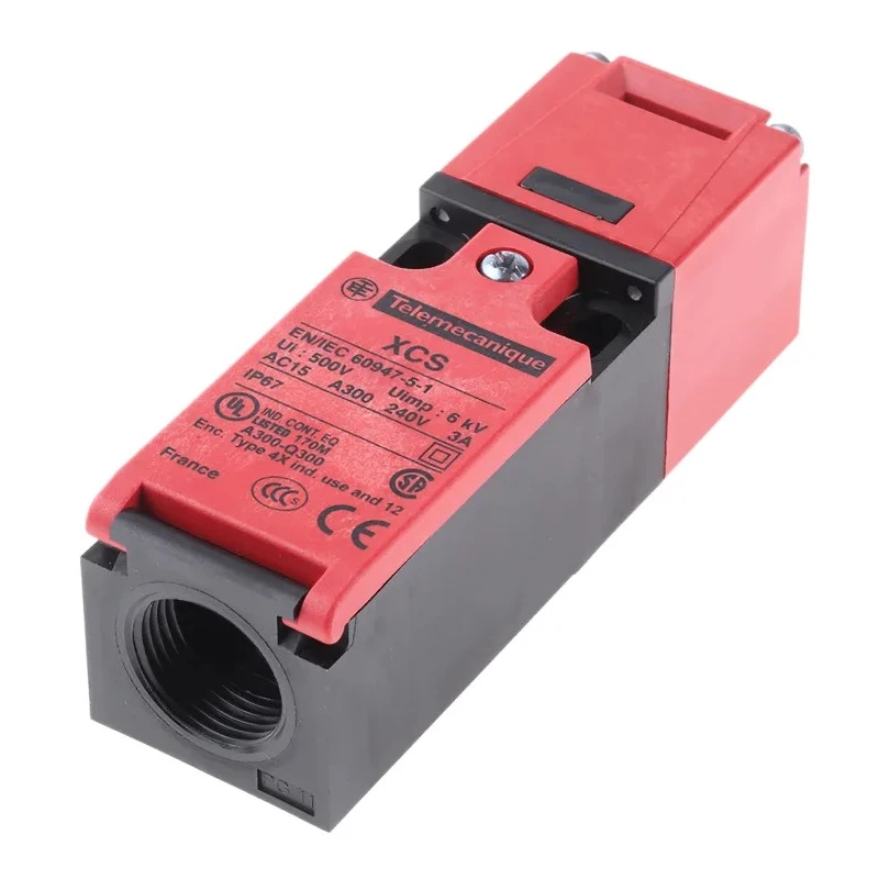 Telemecanique Sensors Safety Interlock Switch Fibreglass Reinforced Nylon Housing, Keyed Actuator Included, IP67 XCSPA691