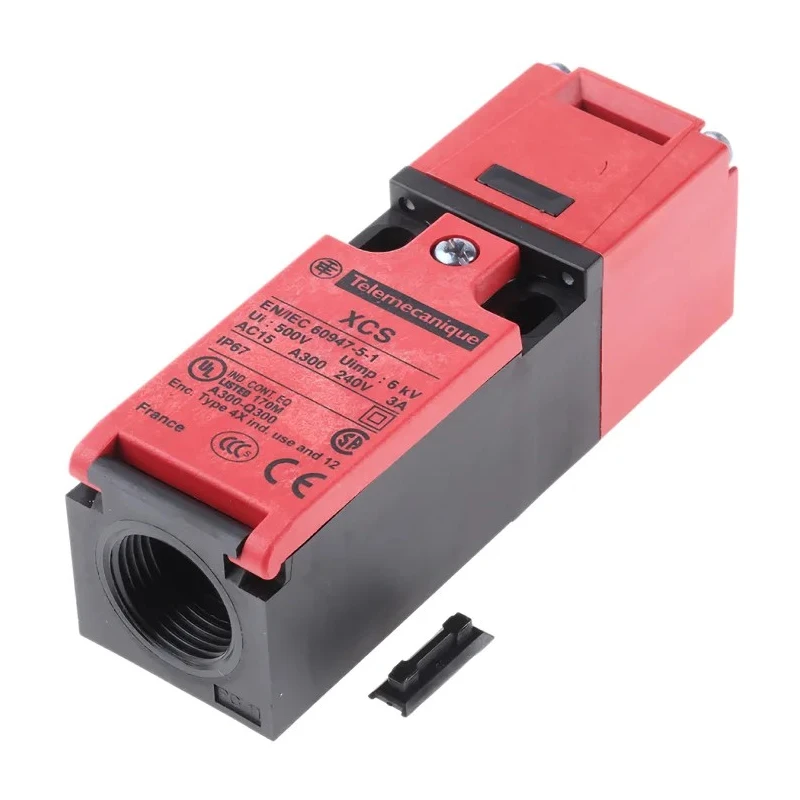 Telemecanique Sensors Safety Interlock Switch Fibreglass Reinforced Nylon Housing, Keyed Actuator Included, IP67 XCSPA691