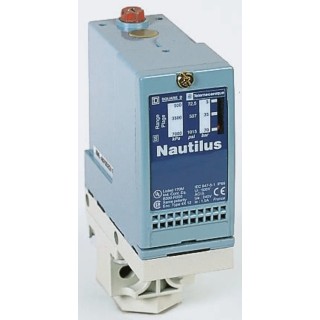 Telemecanique Sensors XMLA Series Differential Pressure Sensor Relay Output -0.76 bar to -0.04 bar XMLAM01V2S11