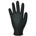 Polyco Healthline Finite Black Black Nitrile Disposable Gloves Size 10/XL GL1005