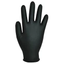 Polyco Healthline Finite Black Black Nitrile Disposable Gloves Size 10/XL GL1005