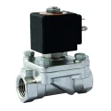 Parker Stainless Steel 2 Port Normally Closed Solenoid Valve 230V AC 1/2 in G Inlet, 1/2 in Outlet 221G6506-2995-4818653D