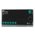 Polyco Healthline Black Nitrile Disposable Gloves Box of 100 GL100