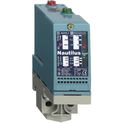Telemecanique Sensors XMLB Series Differential Pressure Sensor Relay Output 500 mbar to 5 bar 120V–300V XMLBM05A2S11