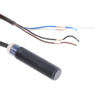 Telemecanique Sensors Threaded Barrel Inductive Proximity Sensor M12 x 1, 36V AC/DC, 4mm Detection XS4P12KP340