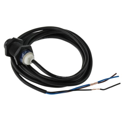 Telemecanique Sensors Threaded Barrel Inductive Proximity Sensor M18 x 1 4 to 20 mA 38V DC 8 mm Detection XS4P18AB120