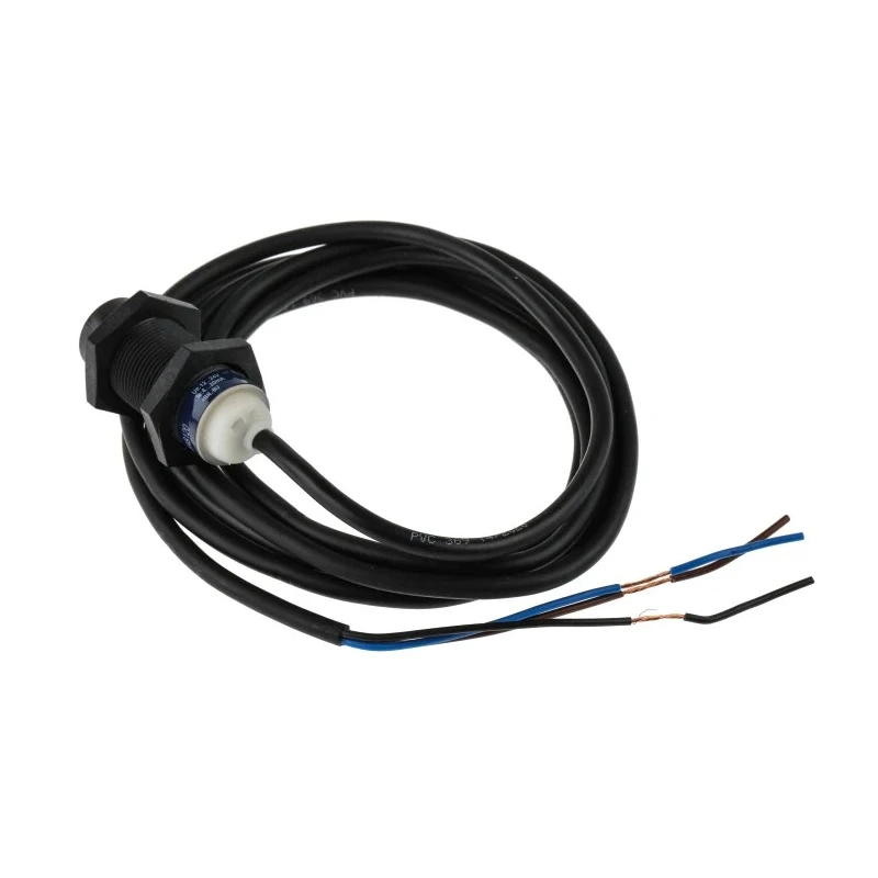 Telemecanique Sensors Threaded Barrel Inductive Proximity Sensor M18 x 1 4 to 20 mA 38V DC 8 mm Detection XS4P18AB120