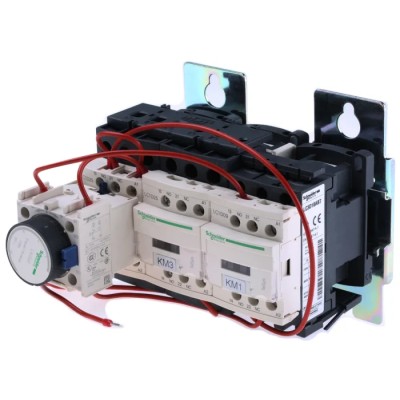 Schneider Electric Star Delta Starter 24V AC, 22 kW, 3 Phase Surface Mount LC3D18AB7