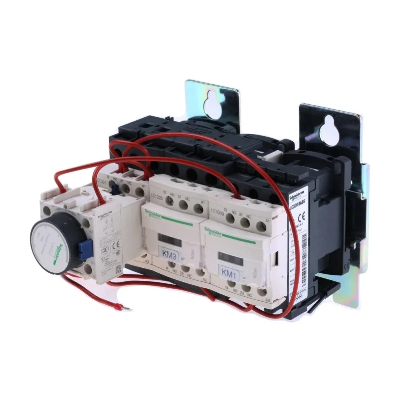 Schneider Electric Star Delta Starter 24V AC, 22 kW, 3 Phase Surface Mount LC3D18AB7